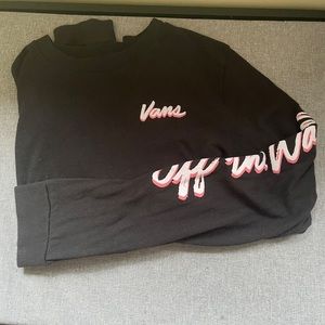Womens Vans long sleeve tee